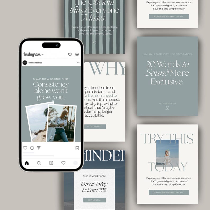 canva template, instagram template, instagram business, modern template, coaching templates, neutral, canva, newsletter template, coaching course, marketing template, course template, instagram post, carousel post, story template, aesthetic, boho