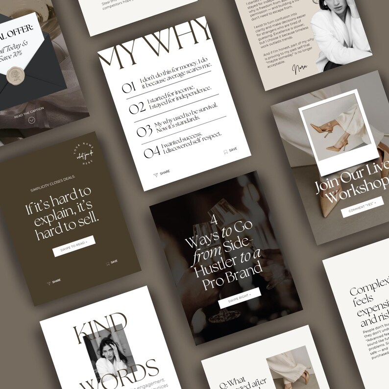 canva template, instagram template, instagram business, modern template, coaching templates, neutral, canva, newsletter template, coaching course, marketing template, course template, instagram post, carousel post, story template, aesthetic, boho