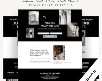 Lead Magnet Funnel to Collect Emails | Built for Systeme.io