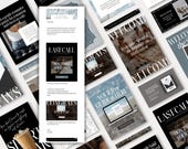 150+ Email Branding Templates Canva, Modern Newsletter Template, Marketing Mailing List Design, Email Campaigns