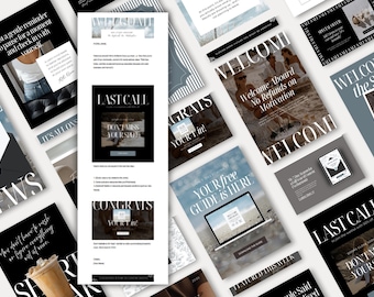 150+ Email Branding Templates Canva, Modern Newsletter Template, Marketing Mailing List Design, Email Campaigns