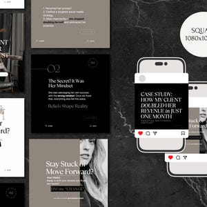 canva template, instagram template, instagram business, modern template, coaching templates, neutral, canva, newsletter template, coaching course, marketing template, course template, instagram post, carousel post, story template, aesthetic, boho