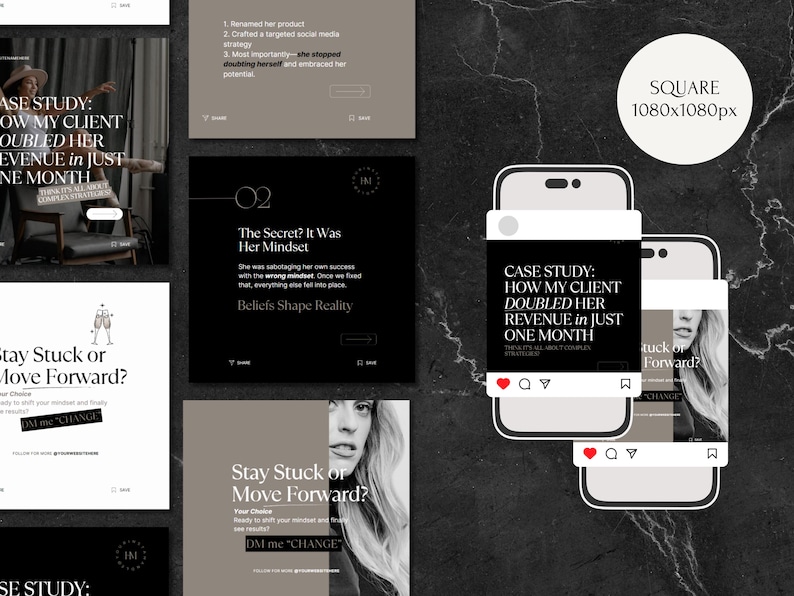 canva template, instagram template, instagram business, modern template, coaching templates, neutral, canva, newsletter template, coaching course, marketing template, course template, instagram post, carousel post, story template, aesthetic, boho