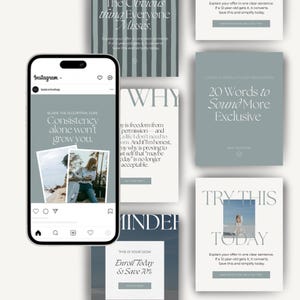 canva template, instagram template, instagram business, modern template, coaching templates, neutral, canva, newsletter template, coaching course, marketing template, course template, instagram post, carousel post, story template, aesthetic, boho, coastal, blush, white, beige