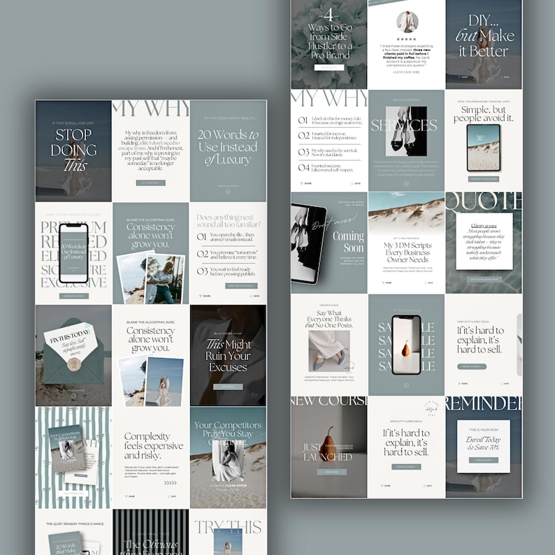 canva template, instagram template, instagram business, modern template, coaching templates, neutral, canva, newsletter template, coaching course, marketing template, course template, instagram post, carousel post, story template, aesthetic, boho