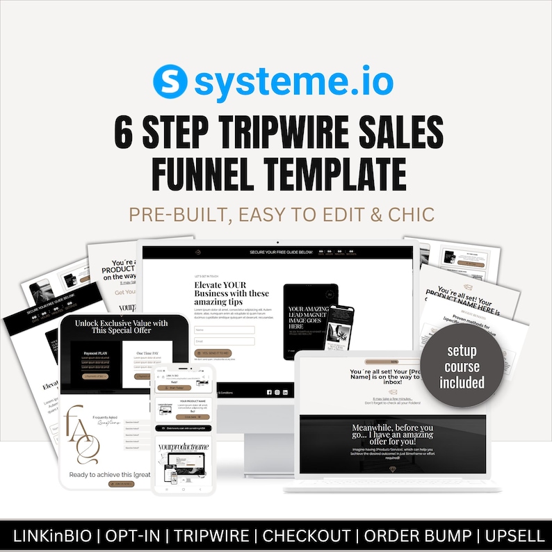 systeme.io, funnel, link in bio, sales funnel, one click import, done for you, landing page, squeeze page, digital marketing template, digital, 1-click import, tripwire, funnel, opt in, email marketing, systeme io template, template, upsell, bio link, 5 step tripwire, multi step tripwire funnel, systeme.io stan store dupe, systeme.io selling ebooks funnel, systeme.io pro landing page, systeme.io pro, systeme.io sales funnel, systeme.io 5 page funnel, systeme.io webinar funnel, ebook, canva, lib