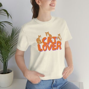 Cat Lover Short Sleeve Tee