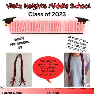Graduation Lei Flyer