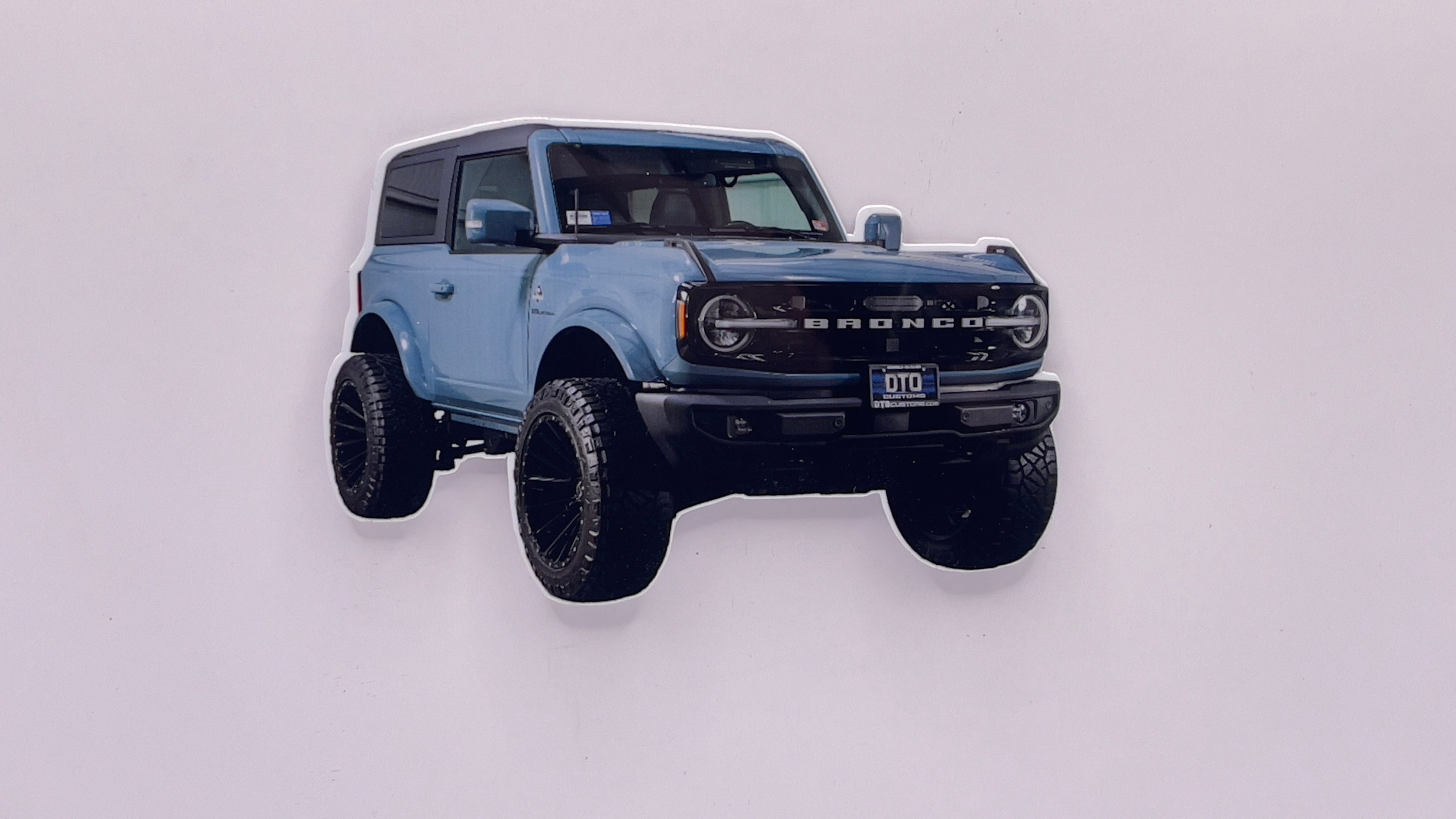 New Ford Bronco Sticker Set of 2, Offroad Waterproof Truck Decal ...