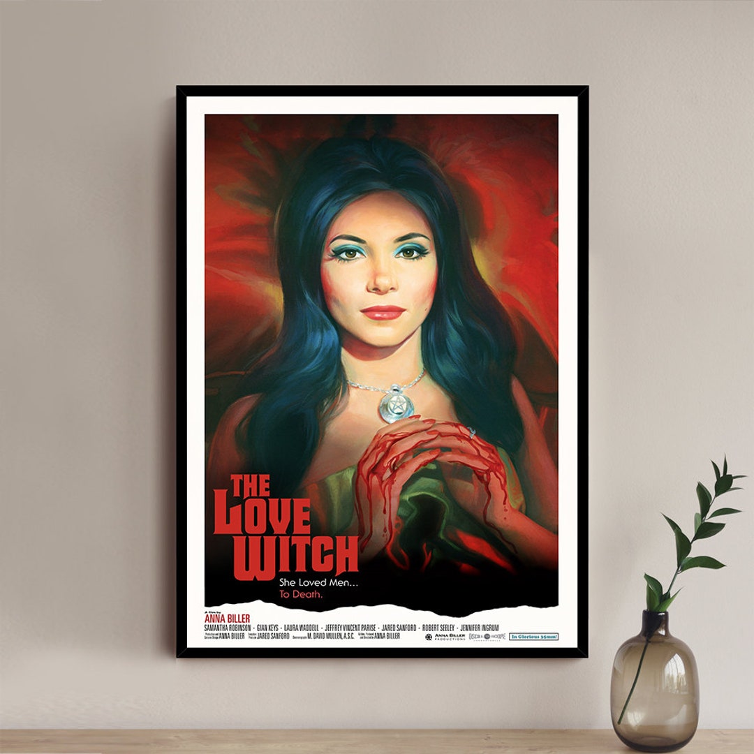 The Love Witch Poster High Quality Canvas Art Print Room - Etsy