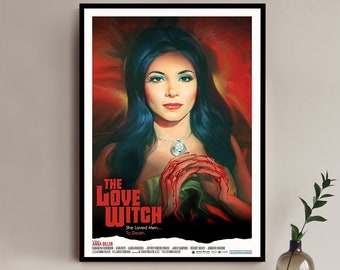 The Love Witch Poster - High quality Canvas art print - Room decoration - Art Poster For Gift