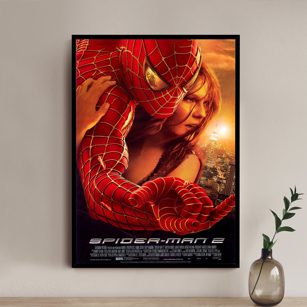 Spider-man 2 Movie Poster Print & Unframed Canvas Prints