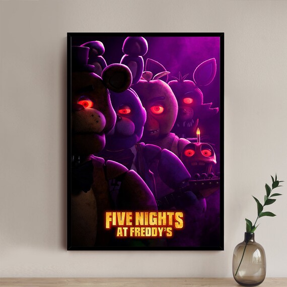 FNAF Five Nights at Freddy's Canvas Poster Art Decor