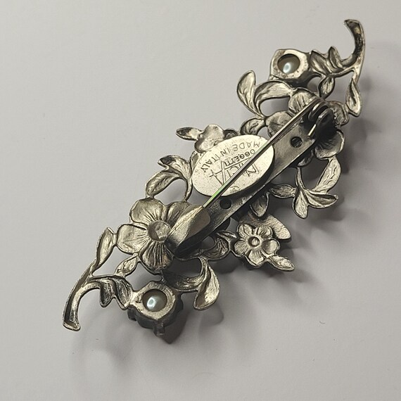Vintage Nicla Oggetti Floral Brooch – Made in Italy - Etsy