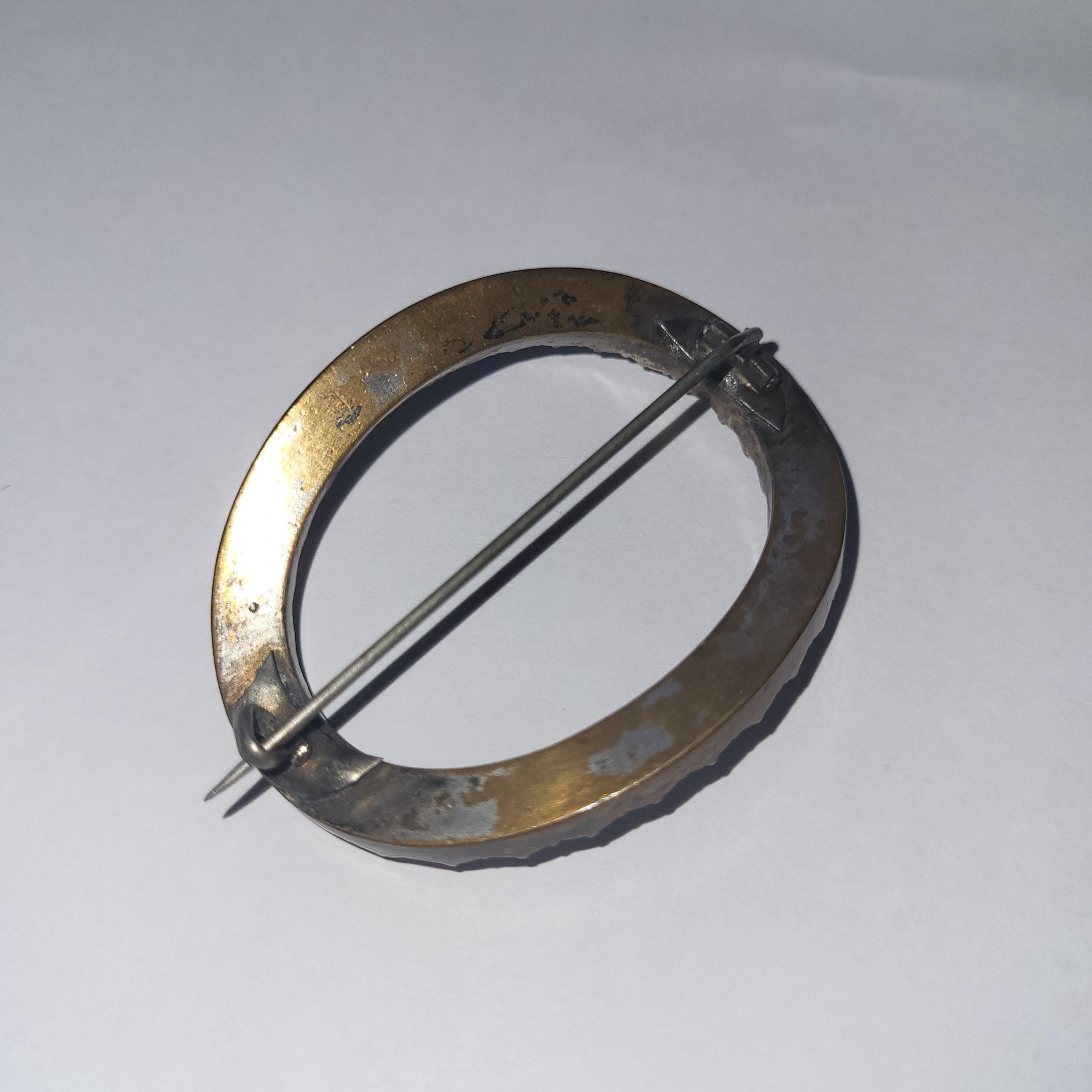 アンティーク ジョージアン ペーストバックル ブローチ – オーバル