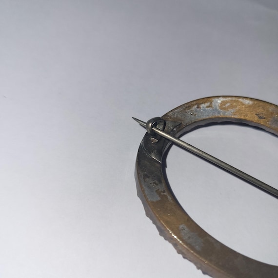 アンティーク ジョージアン ペーストバックル ブローチ – オーバル