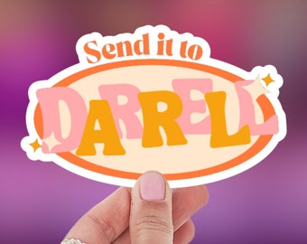 Send It To Darrell - Vanderpump Rules - Scandavol- Bravo - Reality TV - Laptop Decal - Vinyl Sticker