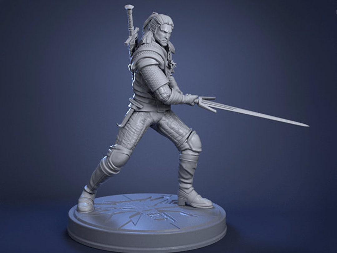Witcher Gamebody 3D Model STL File for 3D Printers Print - Etsy