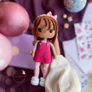 Faye Doll Amigurumi Crochet Ready Toy