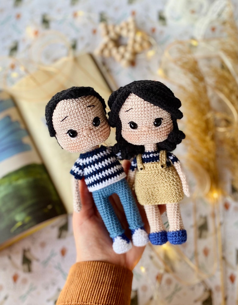 Crochet Amigurumi Couple Doll valentine amigurumidoll bestcoupledoll image 2