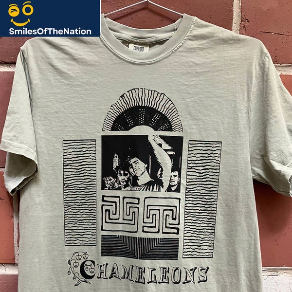 T-shirt The Chameleons – What Does Anything Mean? Basically – Maglia Uomo Band New Wave
