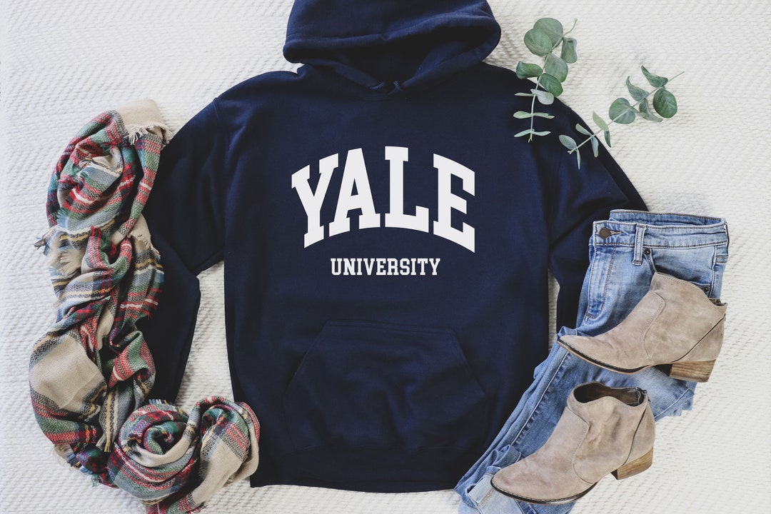 Yale Hoodie Yale University Hoodieyale Shirtvintage Etsy
