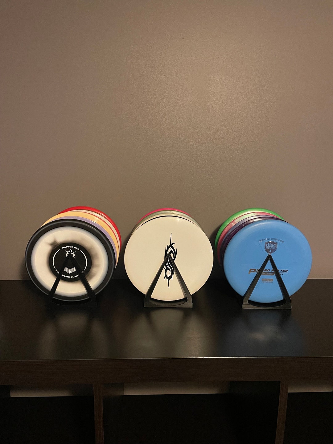 Disc Golf 6 Disc Storage Rack Etsy