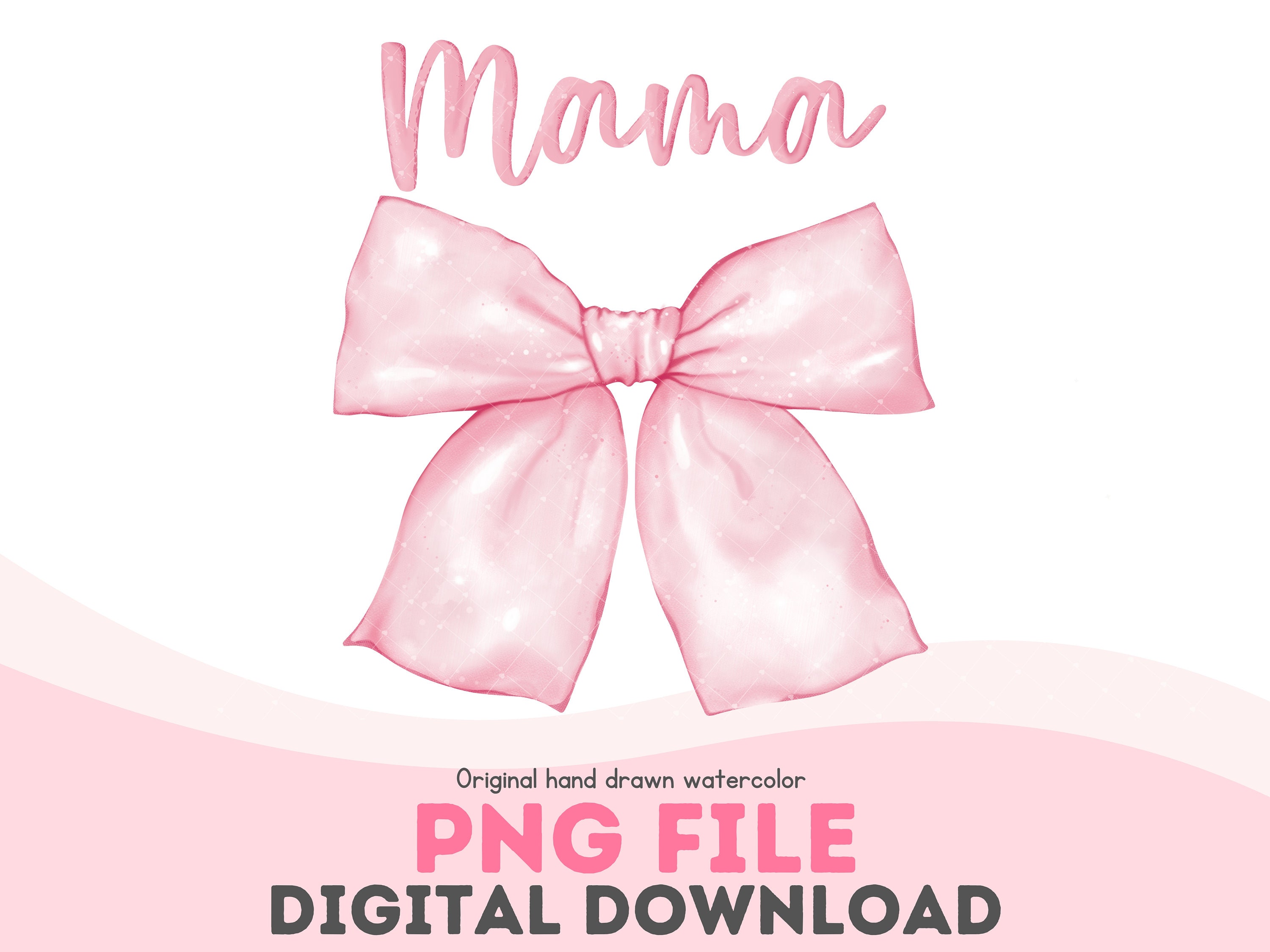 Coquette Mama Png Mothers Day Png Pink Bow Coquette Aesthetic Pink ...