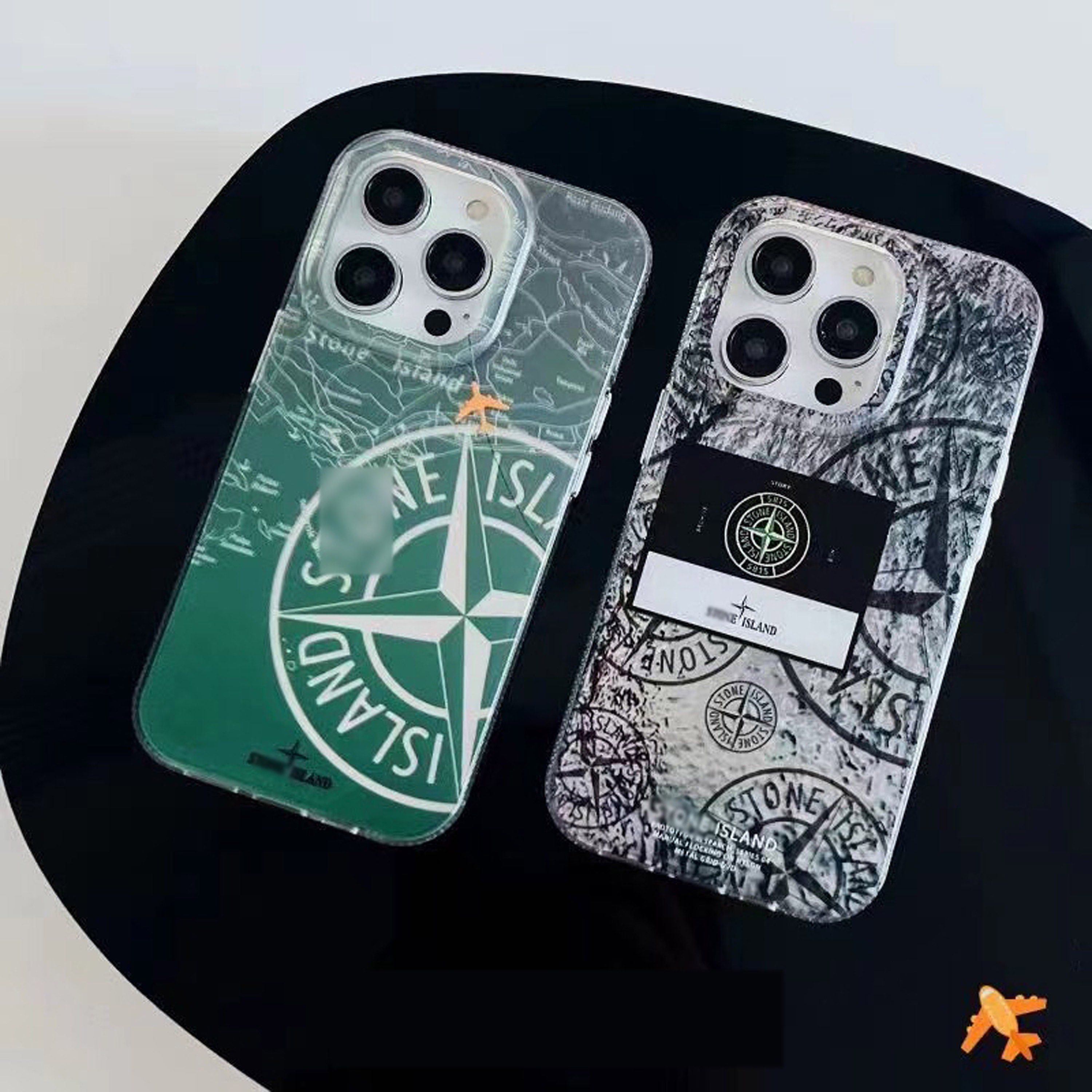 Coque De Luxe En Pierre Volante Pour IPhone Stone Island Etsy Canada