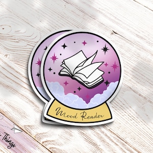 Mood Reader - Bookish Sticker