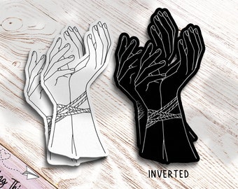 Tie Me Up - Bookish Sticker