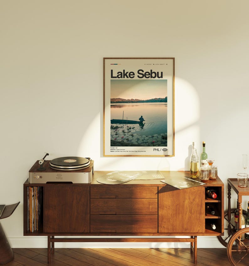 Lake Sebu Print Philippines, Lake Sebu Wall Art, Lake Sebu Poster, Lake ...