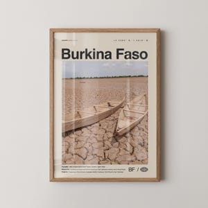 Burkina Faso Print, Burkina Faso Wall Art, Burkina Faso Poster, Burkina Faso Photo, Burkina Faso Wall Decor, Africa