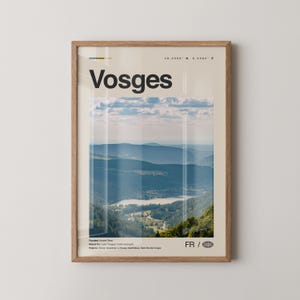 Vosges Print, Vosges Wall Art, Vosges Poster, Vosges Photo, Vosges Wall Décor, Vosges Map, France