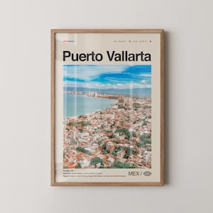 Puerto Vallarta Print Mexico, Puerto Vallarta Wall Art, Puerto Vallarta Poster, Puerto Vallarta Photo, Malecón Boardwalk, Los Arcos,