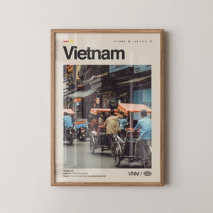 Vietnam Print, Vietnam Wall Art, Vietnam Poster, Vietnam Photo, Vietnam, Hanoi, Ho Chi Minh City, Ha Long Bay, Hoi An, Da Nang, Sapa