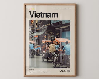 Vietnam Print, Vietnam Wall Art, Vietnam Poster, Vietnam Photo, Vietnam, Hanoi, Ho Chi Minh City, Ha Long Bay, Hoi An, Da Nang, Sapa