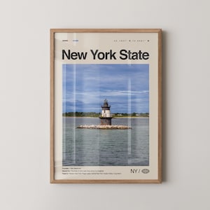 New York State Print New York, New York State Wall Art, New York State Poster, New York State Photo, Niagara Falls, Adirondack Mountains
