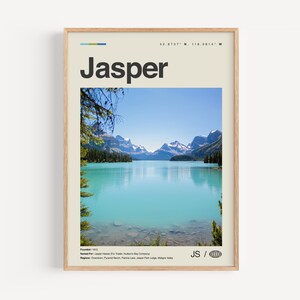 Jasper Nationalpark Print schwarz weiß, Jasper Wandkunst, Jasper Poster, Jasper Foto, Jasper Wanddekor, Jasper Karte, Alberta, Kanada