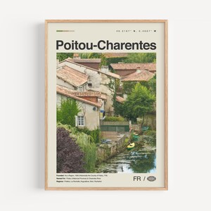 Poitou Charentes Print Schwarz weiß, Poitou-Charentes Kunst, Poitou-Charentes Poster, Poitou-Charentes Foto, Dekor, Poitou-Charentes Karte