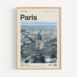 パリ プリント 白黒 No 4、パリ ウォール アート、パリ ポスター、パリ 写真、パリ ウォール デコレーション、パリ マップ、フランス