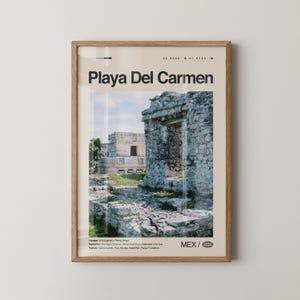 Playa del Carmen Print Mexico, Playa del Carmen Wall Art, Playa del Carmen Poster, Playa del Carmen Photo, Quinta Avenida, Playa Mamitas