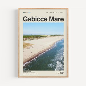 Gabicce Mare Druck Schwarzweiß, Gabicce Mare Wandkunst, Gabicce Mare Poster, Gabicce Mare Foto, Gabicce Mare Dekoration, Gabicce Mare Karte