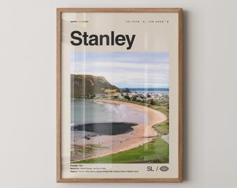Stanley Print, Stanley Wall Art, Stanley Poster, Stanley Photo, Stanley Wall Décor, Tasmania, Australia