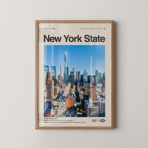 New York State Print New York, New York State Wall Art, New York State Poster, New York State Photo, Niagara Falls, Adirondack Mountains