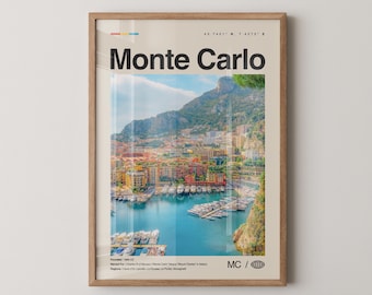 Monte Carlo Print, Monte Carlo Wall Art, Monte Carlo Poster, Monte Carlo Photo, Monte Carlo Wall Decor, Monaco, Europe