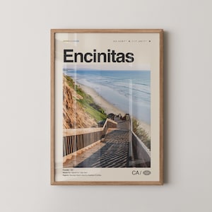 Encinitas Print California, Encinitas Wall Art, Encinitas Poster, Encinitas Photo, Moonlight Beach, San Diego Botanic Garden, Swami’s Beach