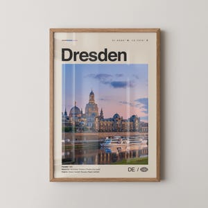 Dresden Print, Dresden Wall Art, Dresden Poster, Dresden Photo, Dresden Wall Décor, Deutchland, Germany, Saxony