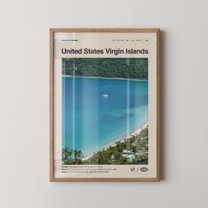 Amerikanische Jungferninseln Druck, Amerikanische Jungferninseln Wandkunst, Amerikanische Jungferninseln, USVI, St. Thomas, St. Croix Karibik