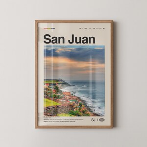 San Juan Print, San Juan Wall Art, San Juan Poster, San Juan Photo, San Juan Wall Decor, City Print, Puerto Rico, Caribbean